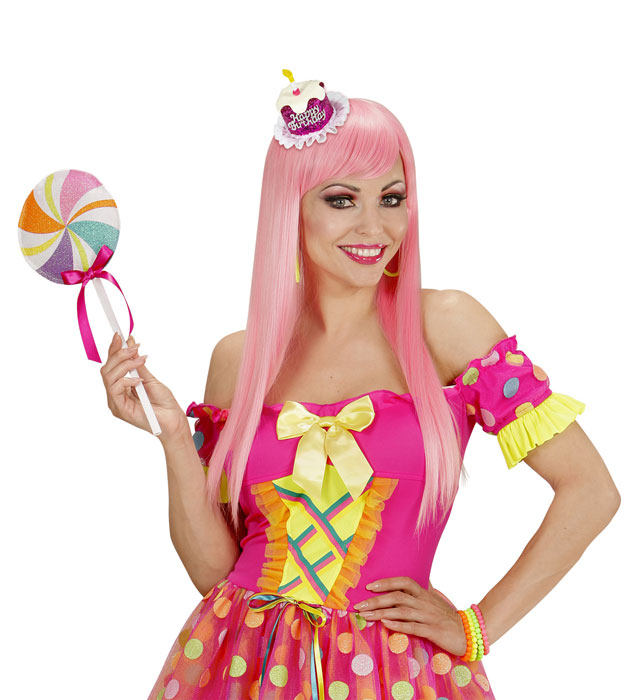 Bunte Kinder Mini-Hüte mit Haarclip in vier Farben für Geburtstagsfeier