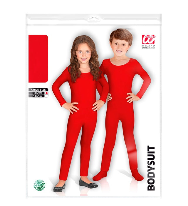 Roter Body für Fasnacht- und Karnevalskostüme