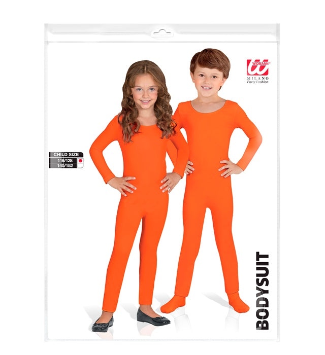 Leuchtend oranges Tierkostüm für Fasnacht und Karneval