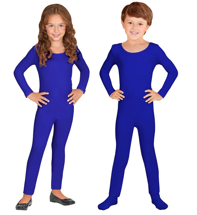 Blauer Tier-Body als Kostüm für Fasnacht und Karneval
