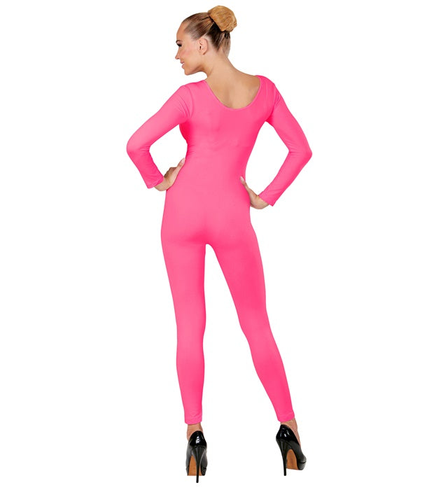 Pinkfarbener Tier-Body für Fasnacht und Karneval