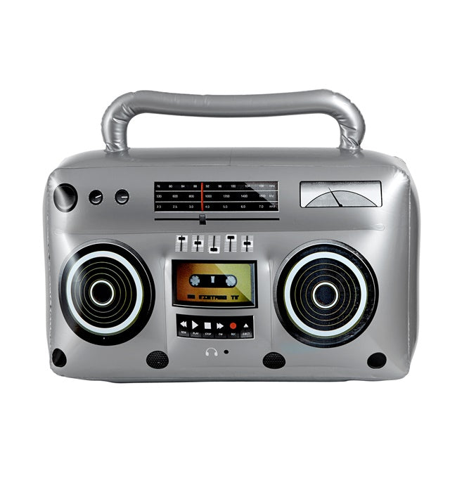 Aufblasbares Radio 50 cm als Fasnachts-Accessoire