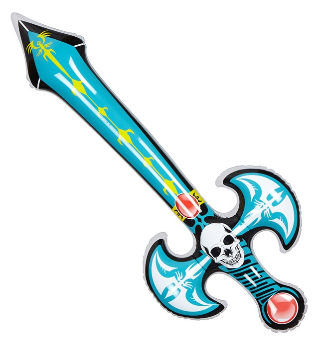 Aufblasbares Schwert Death 80 cm für Fasnacht und Karneval