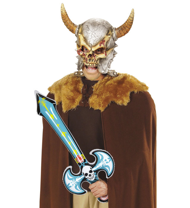 Aufblasbares Schwert Death 80 cm für Fasnacht und Karneval