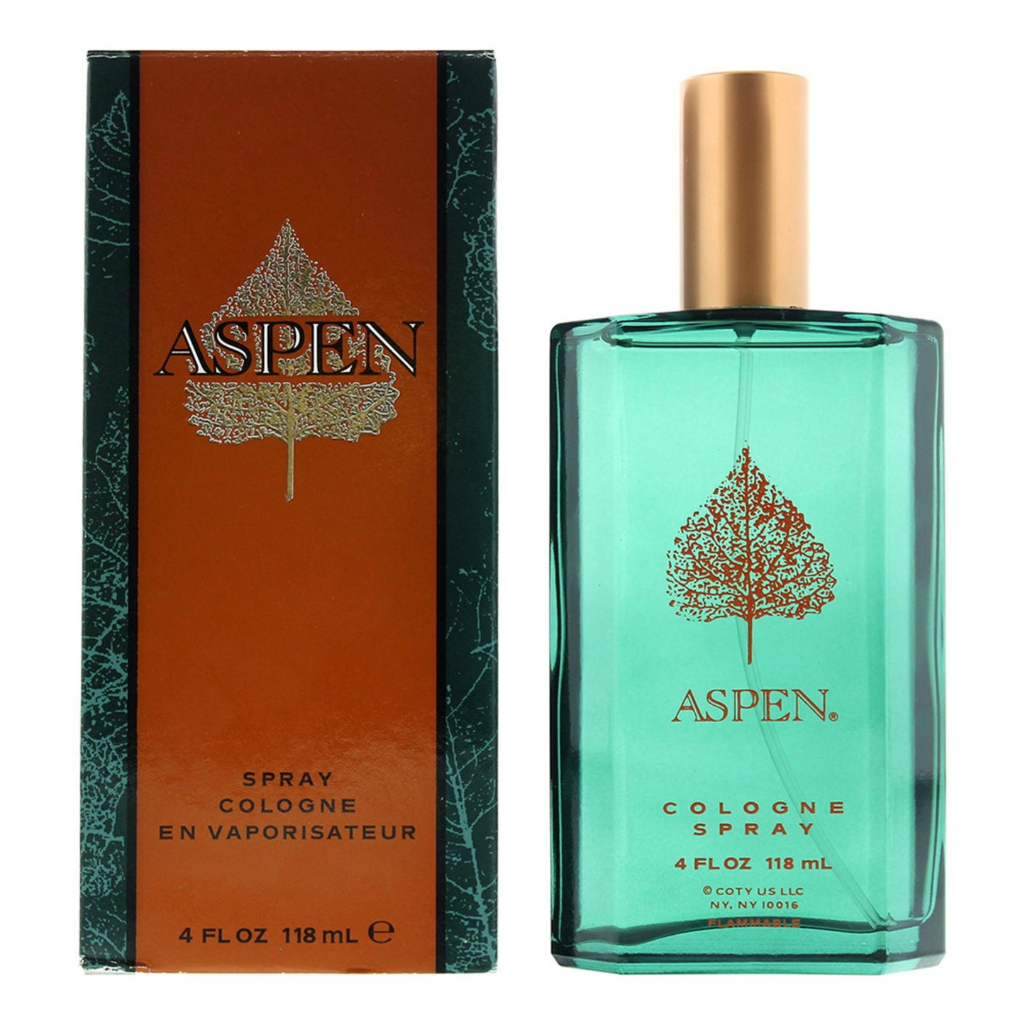 Coty Coty, Aspen, Eau de Cologne, Für Männer, 118 ml Regular
