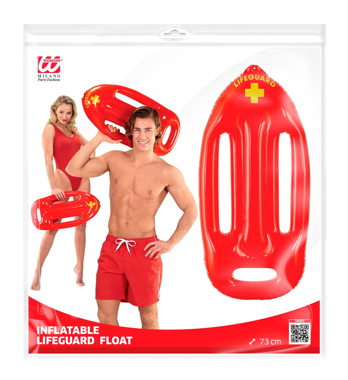 Aufblasbare Rettungshilfe 73cm Baywatch