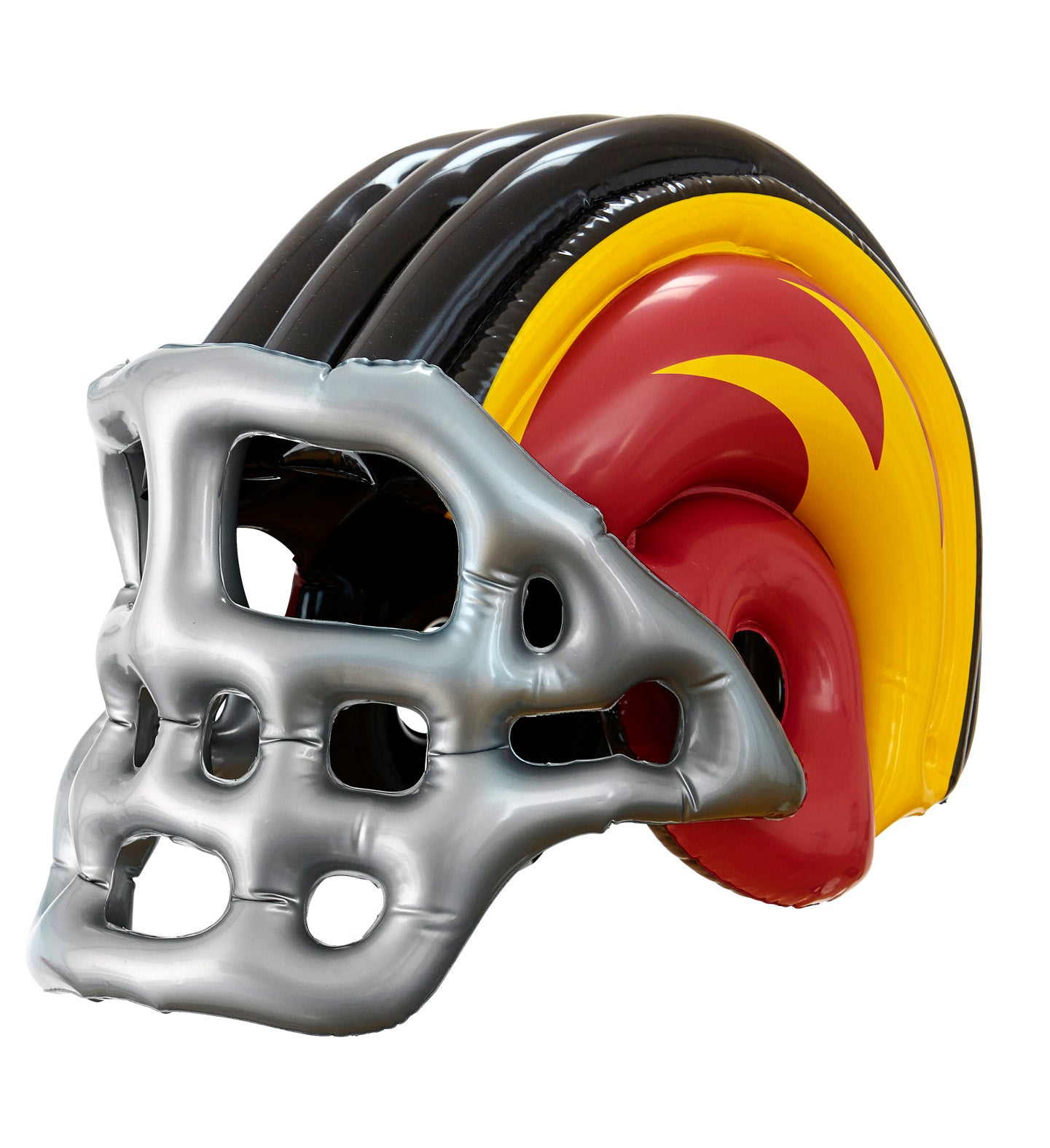 "AUFBLASBARER AMERIKANISCHER FOOTBALLHELM" Kindergröße Diverse Farben