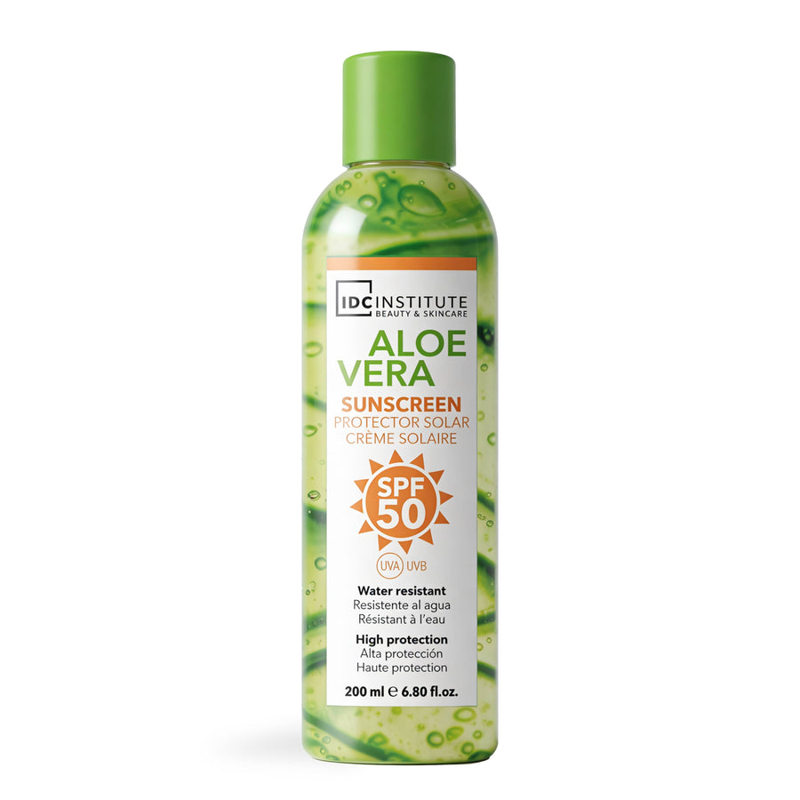 IDC INSTITUTE IDC Institute Aloe Vera Sonnenschutz SPF 50 200 ml Sonnencreme