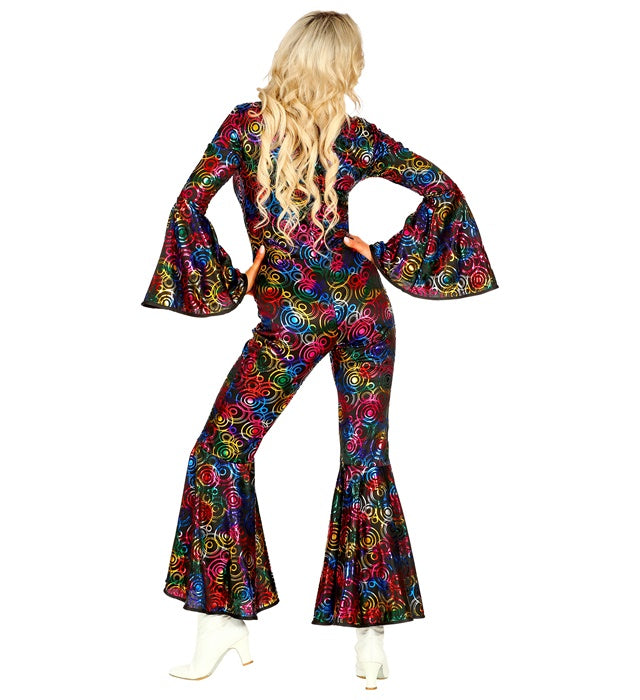 THE 70s DISCO STYLE Overall – Retro-Kostüm für Fasnacht und Mottoparty im 70er Jahre Stil