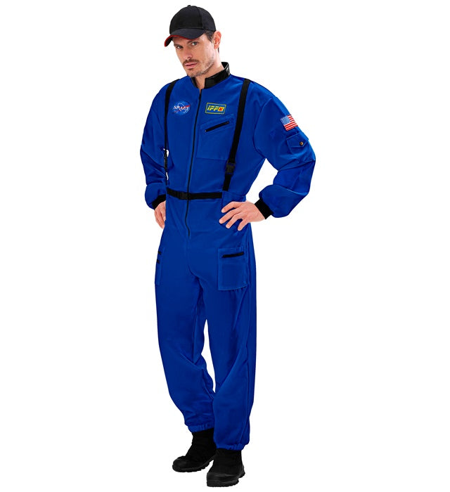 Astronaut Overall Kostüm in realistischer Optik für Fasnacht und Karneval