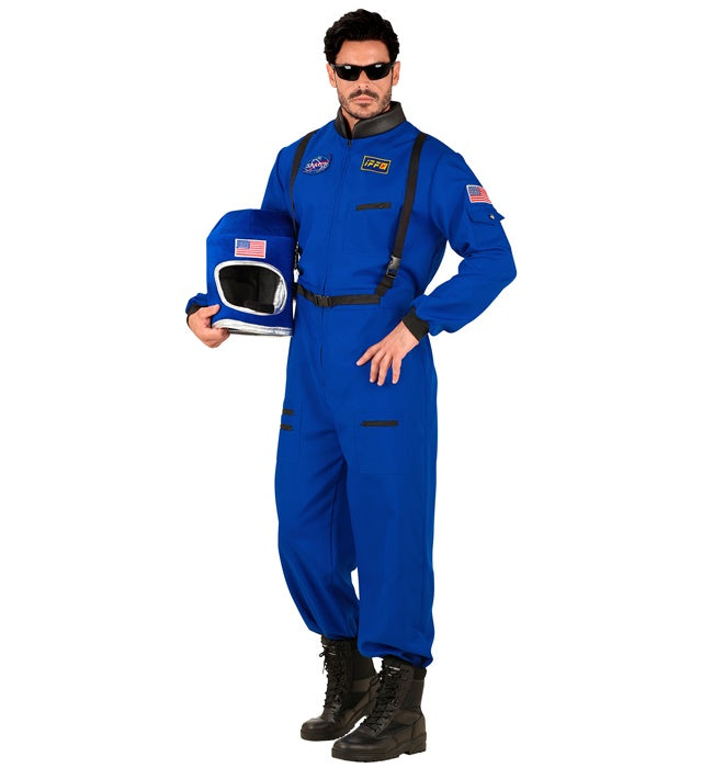 Astronaut Overall Kostüm in realistischer Optik für Fasnacht und Karneval
