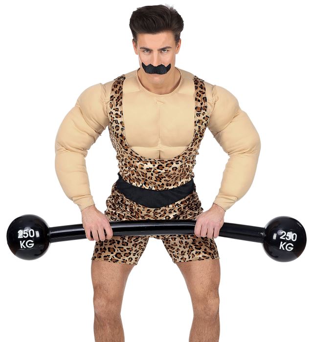 Aufblasbare Hantelstange 120 cm als lustiges Fasnacht-Accessoire