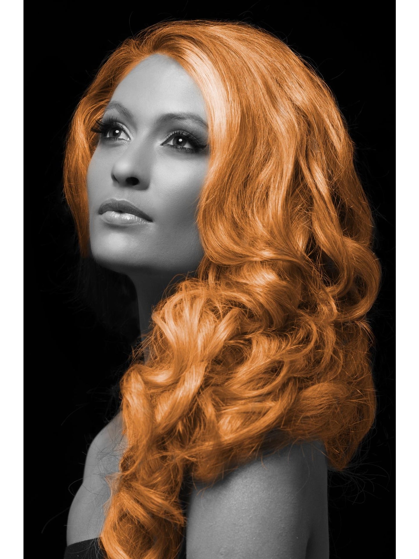 Smiffys HAIRCOLOUR Hair Colour Spray, Orange CD für Unisex