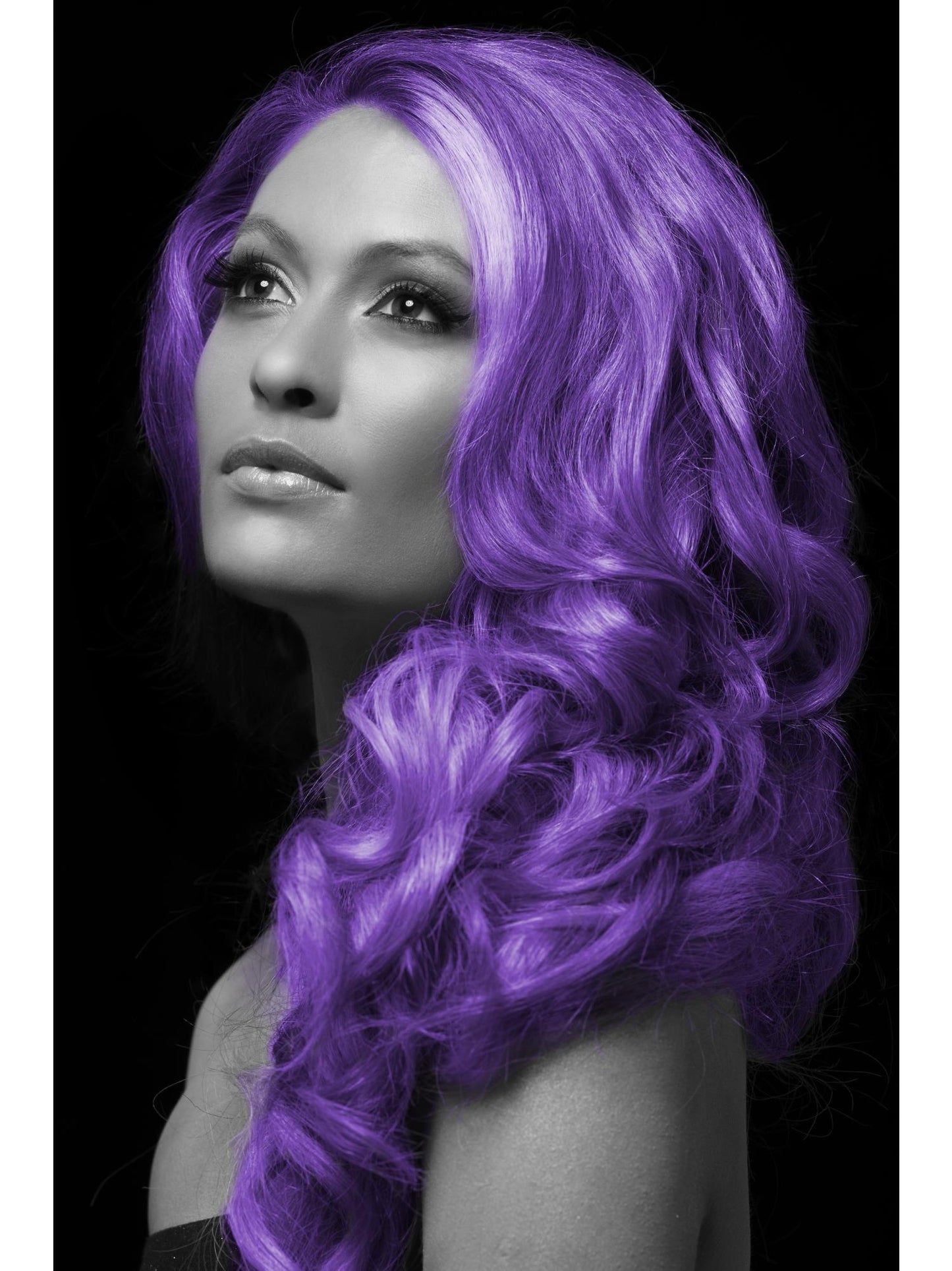 Smiffys HAIRCOLOUR Hair Colour Spray, Purple CD für Unisex