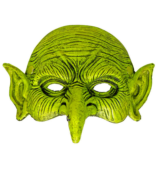 KINNLOSE HEXENMASKE AUS SCHAUMLATEX