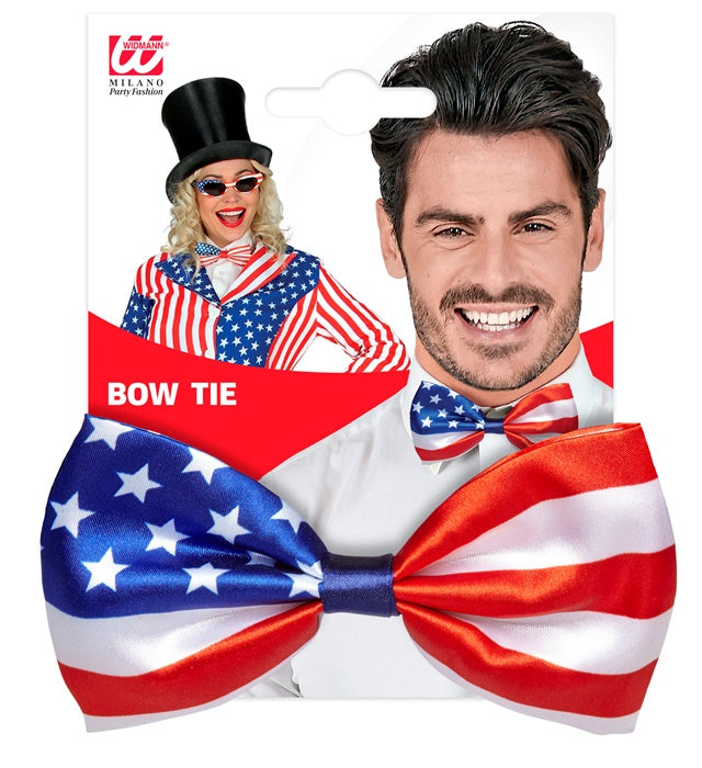 Fliege im Americana-Stil mit klassischem Muster
