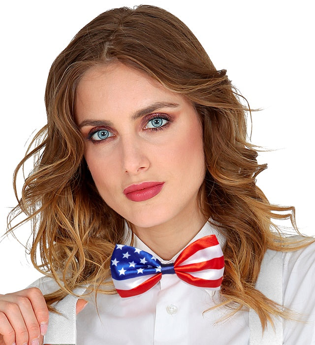 Fliege im Americana-Stil mit klassischem Muster