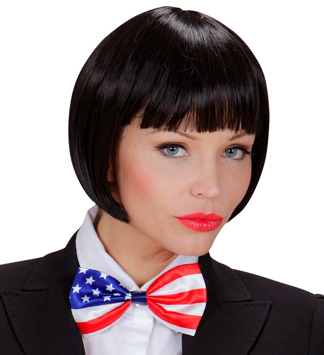 Fliege im Americana-Stil mit klassischem Muster