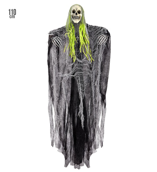 Dämonenfigur 110 cm Halloween Dekoration gruselig Fasnacht Mottoparty
