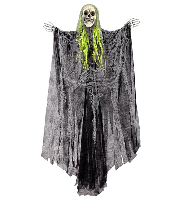 Dämonenfigur 110 cm Halloween Dekoration gruselig Fasnacht Mottoparty