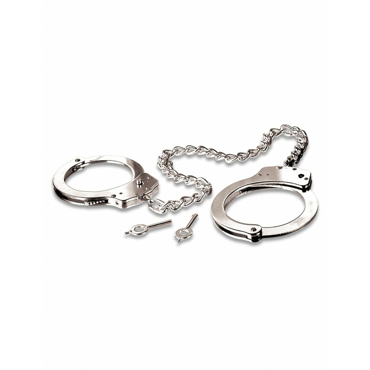 Hog Tie Fesseln & Handschellen Pipedream Silberfarben