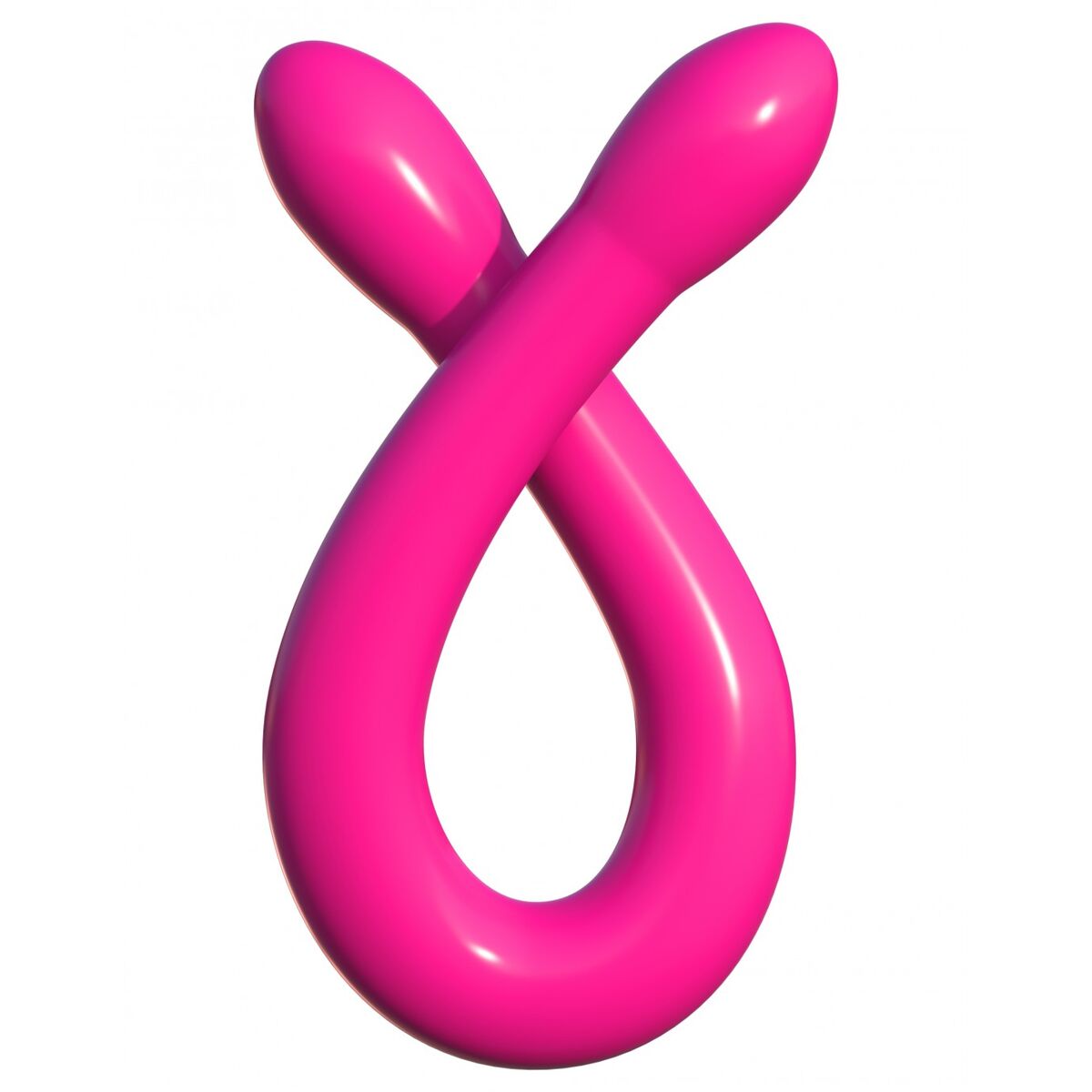 Double Penetration Stroker Masturbator mit doppelter Öffnung (Anus und Schamlippenform) Pipedream Rosa