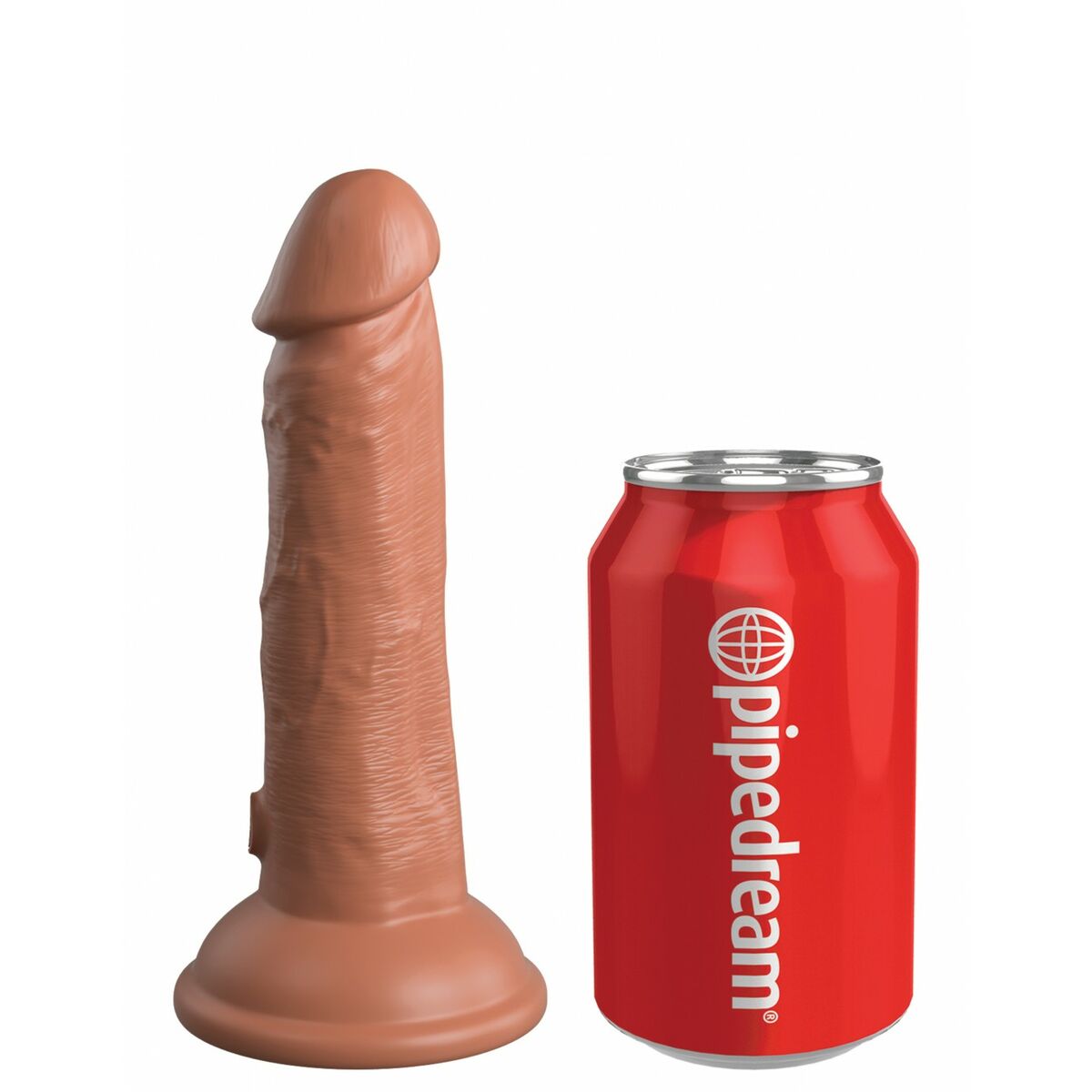 Natürliches Dildo Pipedream - King Cock Silikon
