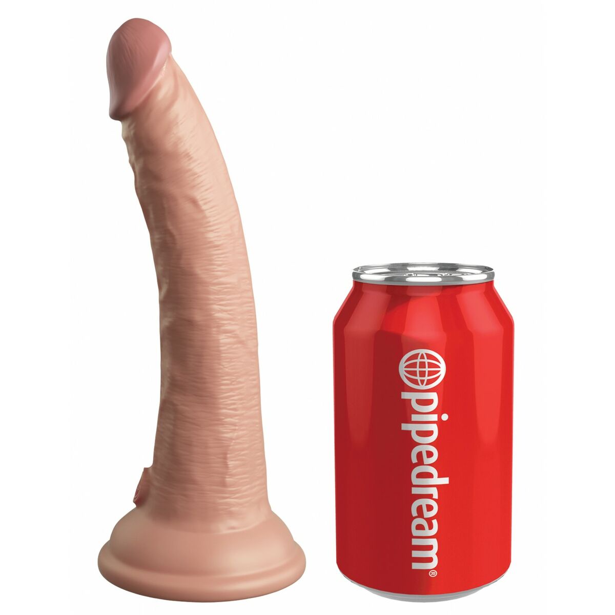 Natürliches Dildo Pipedream - King Cock Silikon