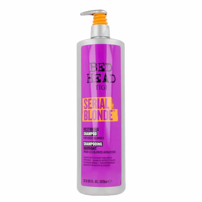 TIGI TIGI Bed Head Serial Blonde Purple Shampoo 970 ml Restoring Pflege für blondes Haar
