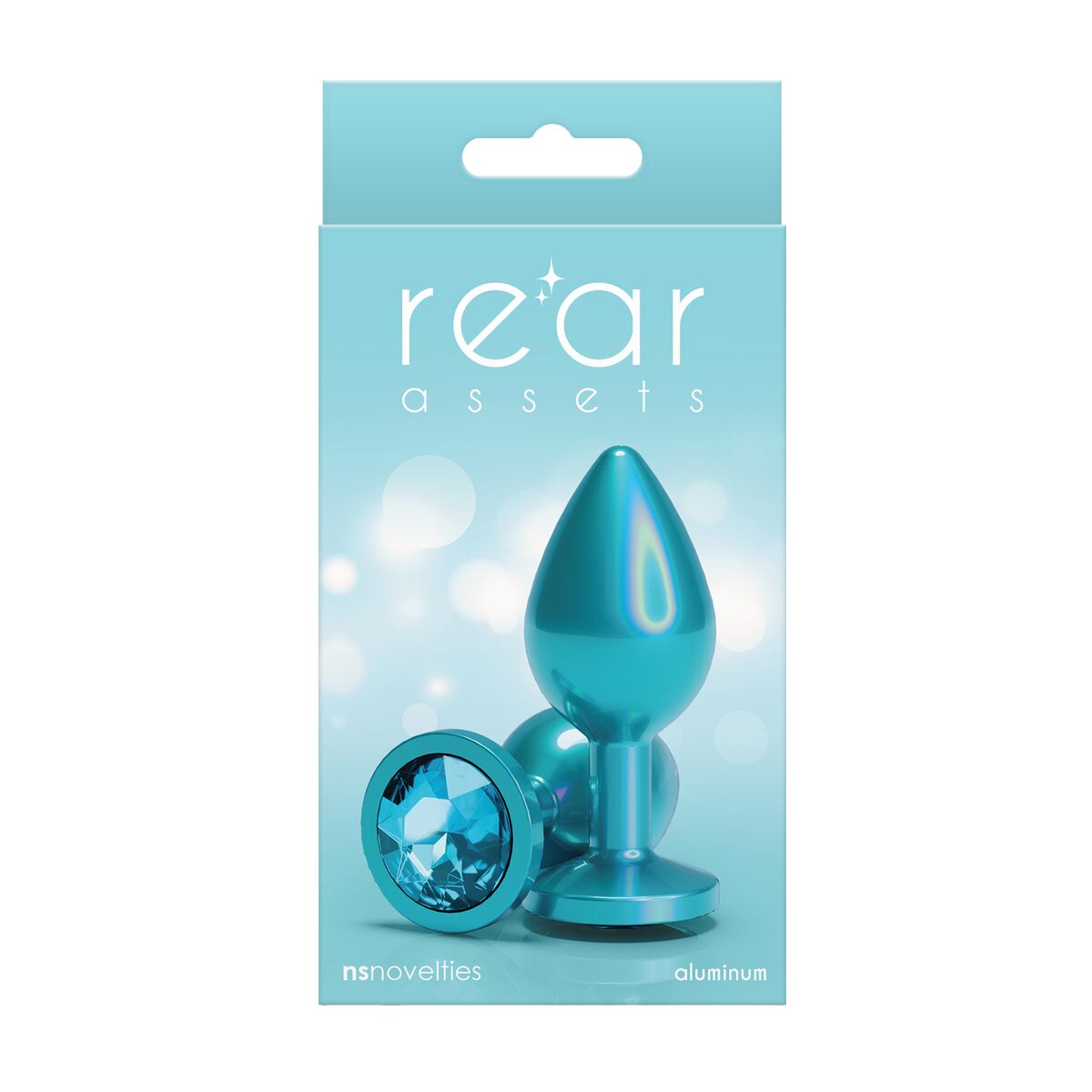 Plug Anal NS Novelties Rear Assets Blau (8,2 cm)