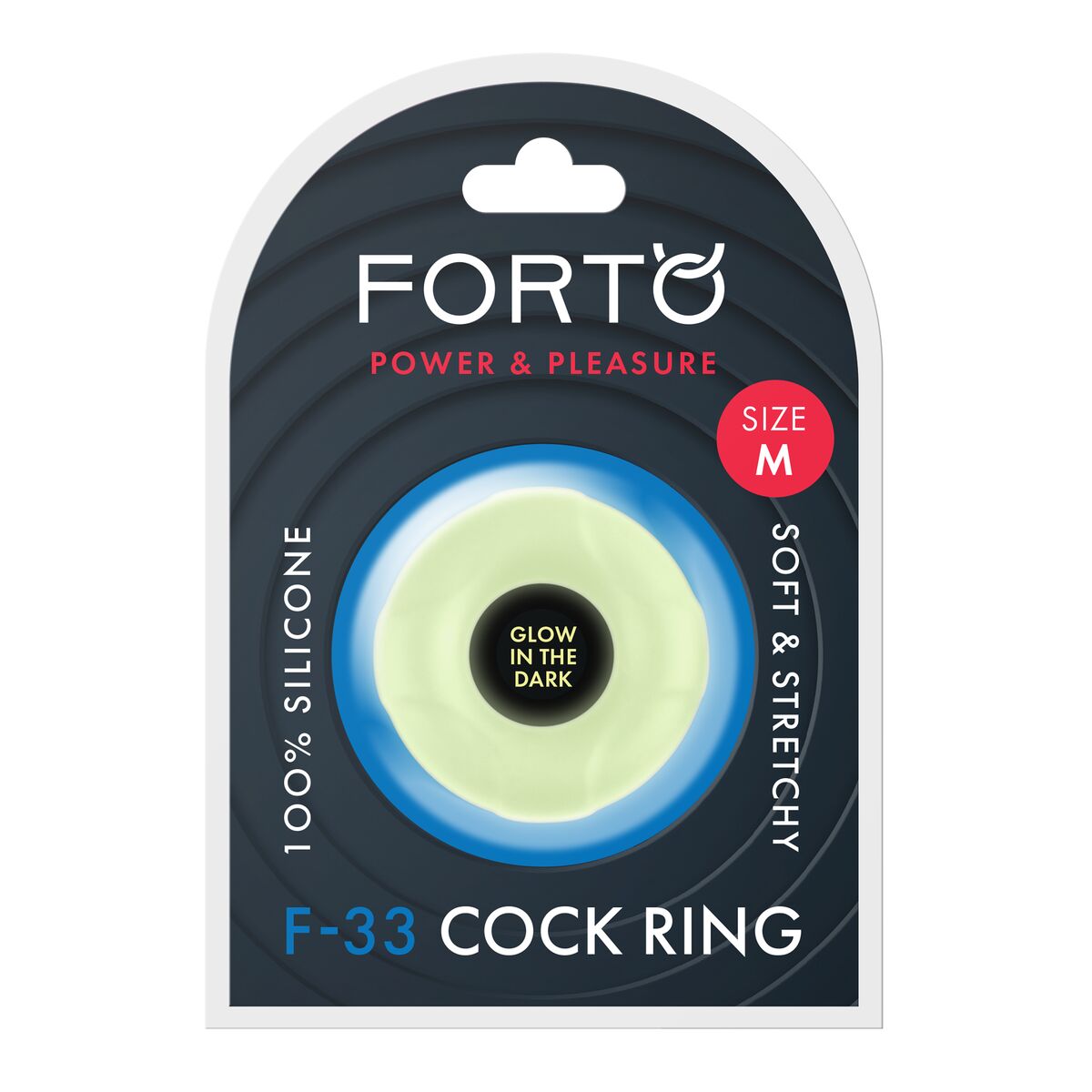 Penisringe Forto Weiß M Ø 21 mm