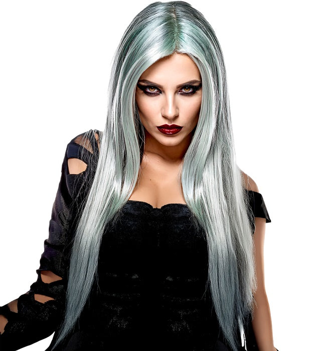 Zombie-Perücke mit zerzausten Haaren für Halloween und Fasnacht