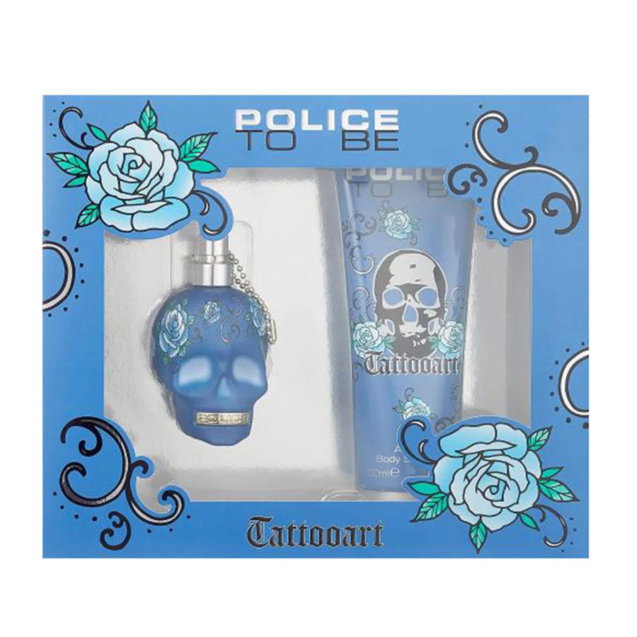 POLICE POLICE To Be Tattooart Eau de Parfum 40 ml Spray und Parfumierte Körperlotion 200 ml Parfüm