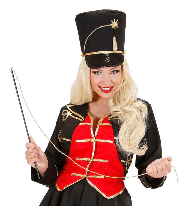 Zirkusdirektor Peitsche als Kostümzubehör für Fasnacht und Karneval