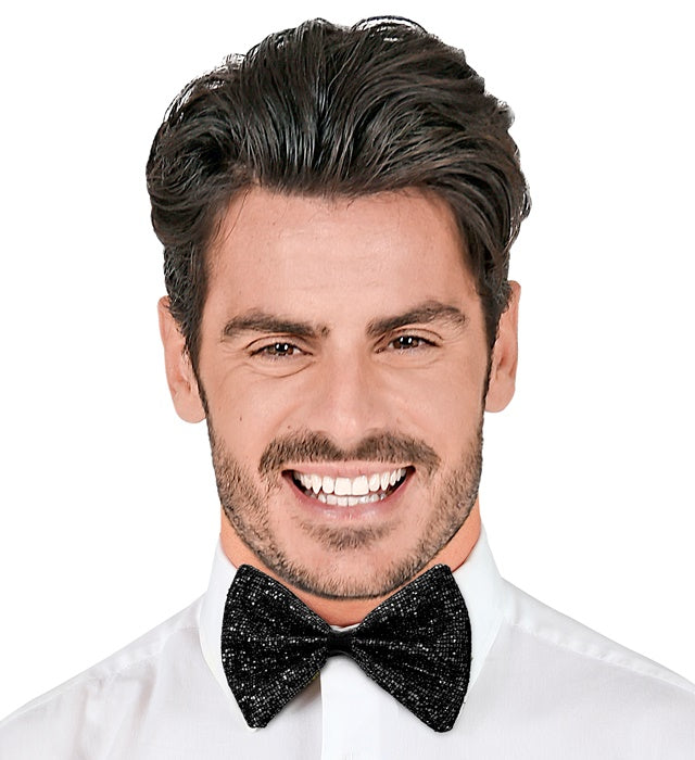 Schwarze Fliege als elegantes Fasnachts-Accessoire