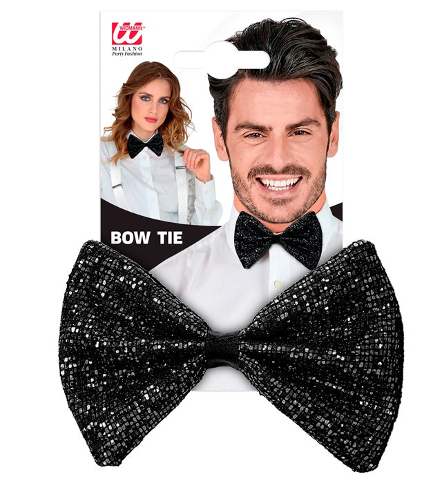 Schwarze Fliege als elegantes Fasnachts-Accessoire