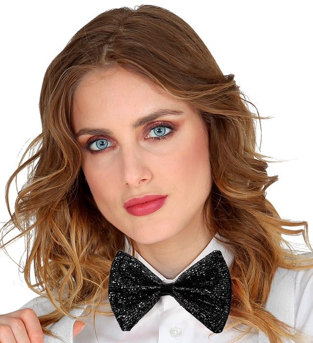 Schwarze Fliege als elegantes Fasnachts-Accessoire