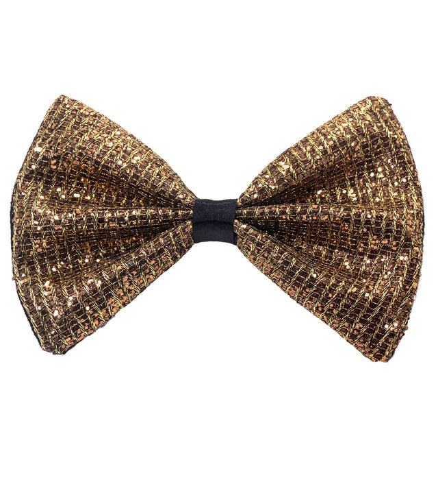 Goldene Fliege verstellbar – elegantes Fasnachts-Accessoire
