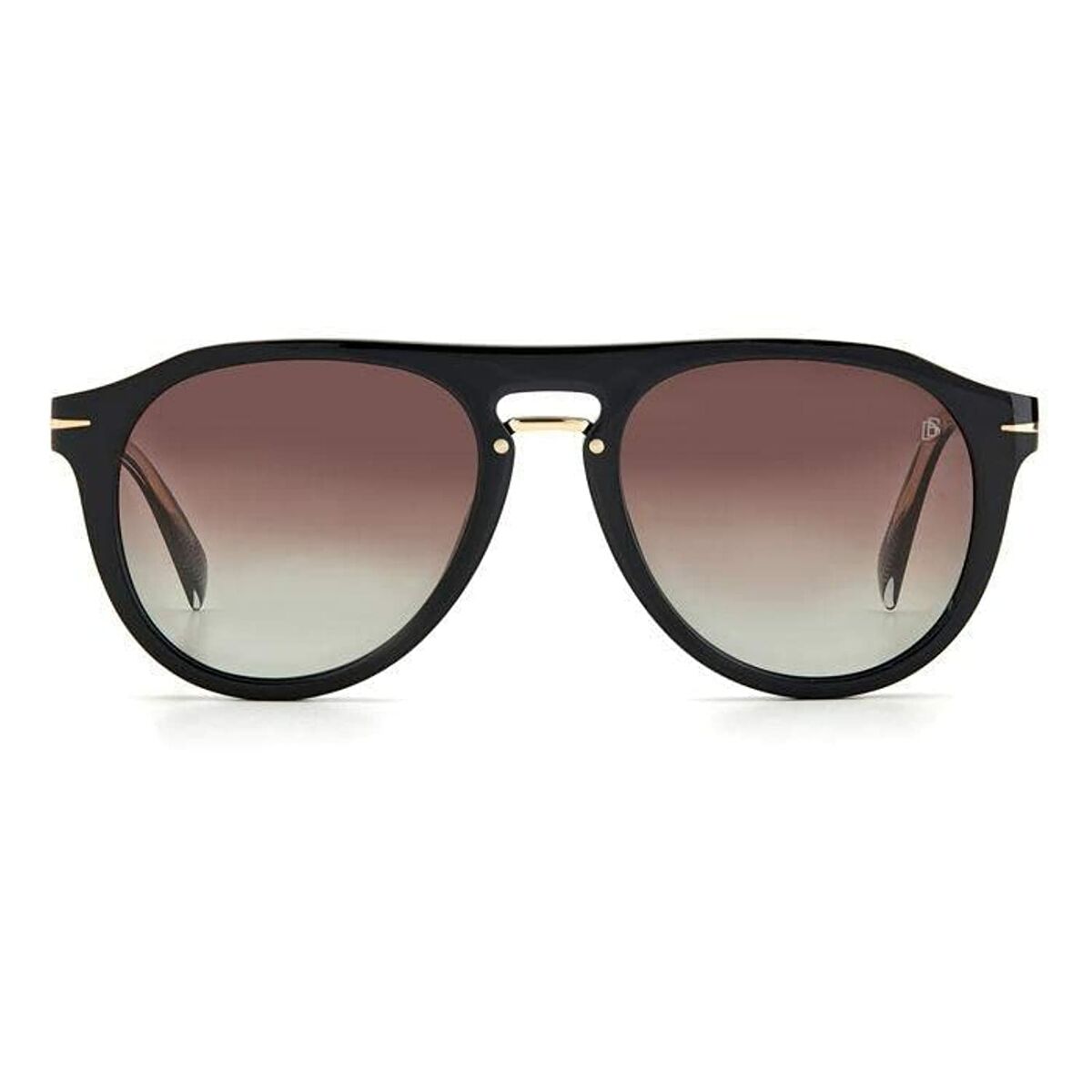 Eyewear By David Beckham Herrensonnenbrille Eyewear By David Beckham 7032/G/Cs Polarisiert Schwarz Gold Ø 52 Mm