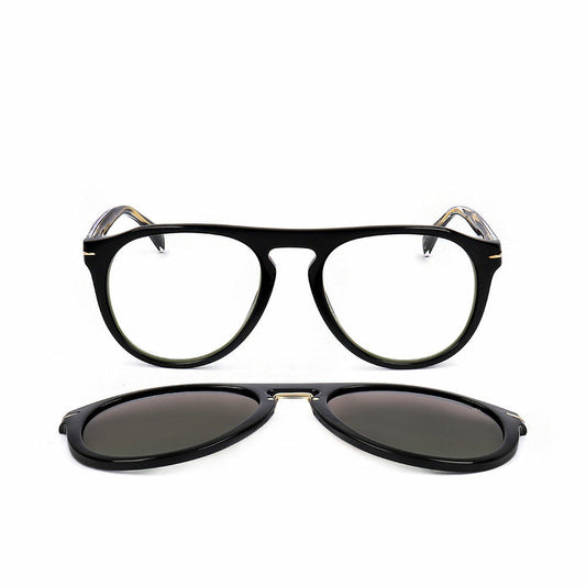 Eyewear By David Beckham Herrensonnenbrille Eyewear By David Beckham 7032/G/Cs Polarisiert Schwarz Gold Ø 52 Mm