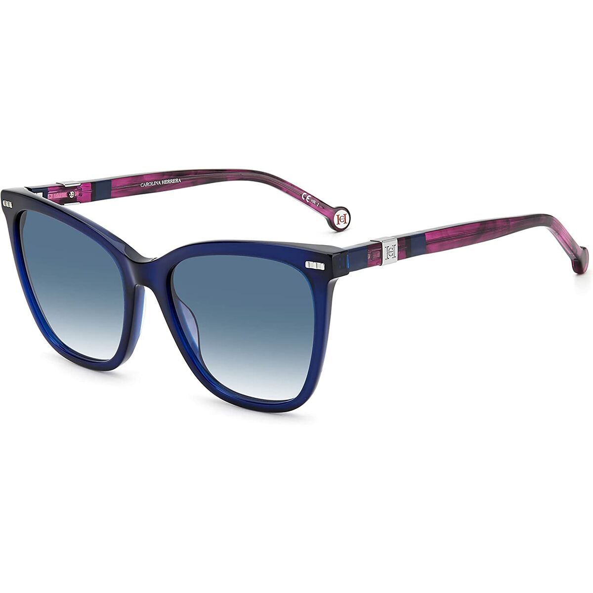 Carolina Herrera Damensonnenbrille Carolina Herrera Ch S Blau Violett Ø 55 Mm