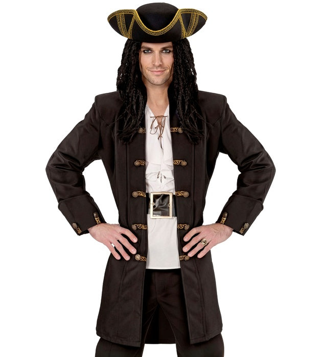 Piraten Kapitän Mantel in klassischem Design für Fasnacht und Karneval