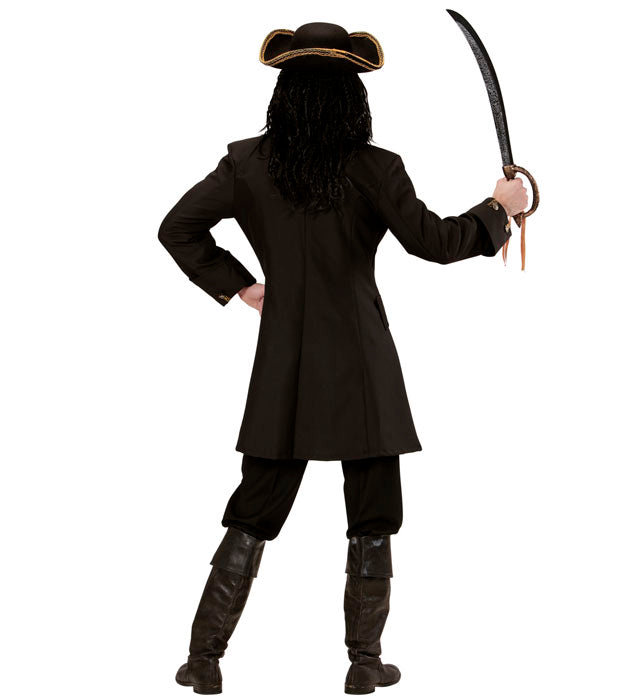 Piraten Kapitän Mantel in klassischem Design für Fasnacht und Karneval