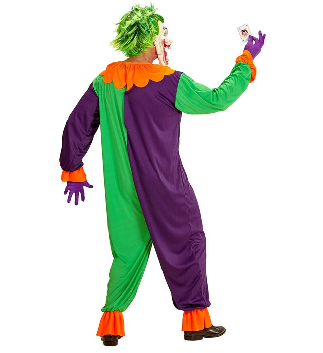 Evil Joker Maske mit gruseligem Lächeln für Fasnacht und Halloween