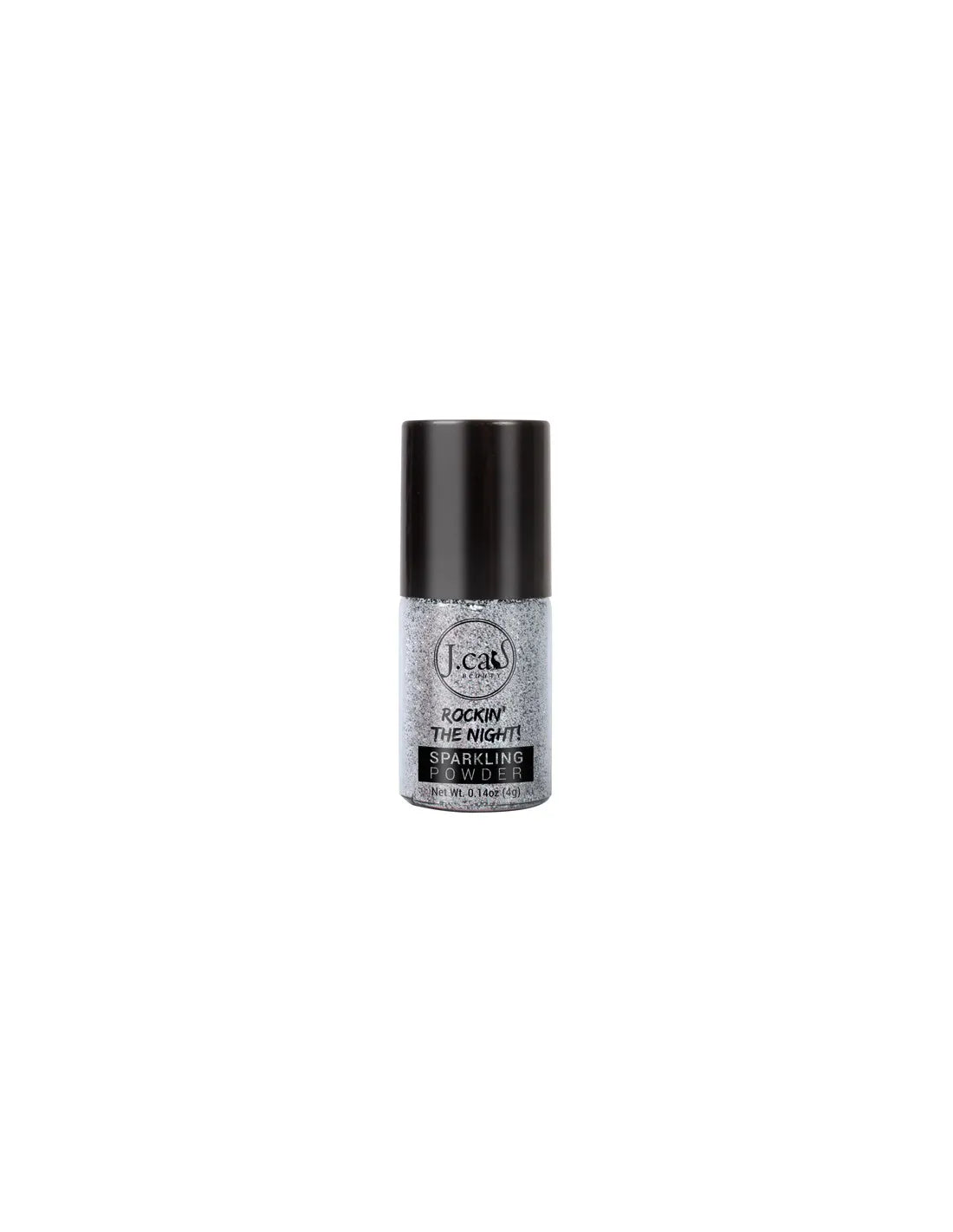 J.CAT BEAUTY J.CAT BEAUTY Jcat Sombra Glit Rockin The Night Silber Lidschatten Glitter Kosmetik