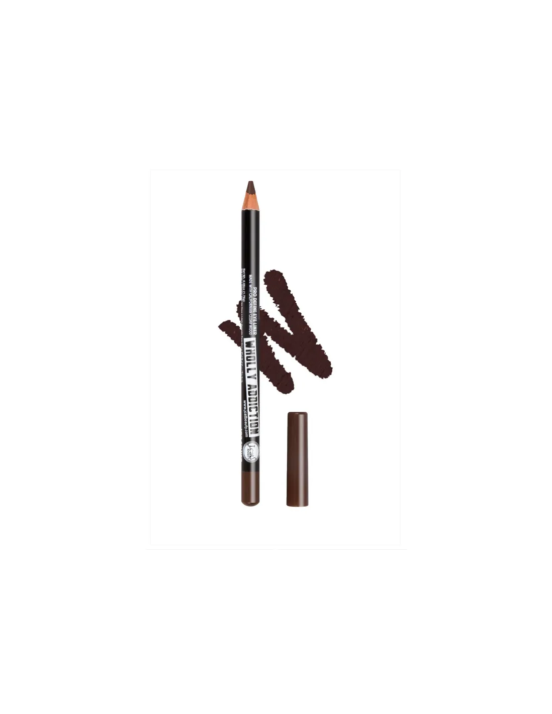 J.CAT BEAUTY J.CAT BEAUTY Wholly Addict Eye Liner Dark Brown brauner Eyeliner