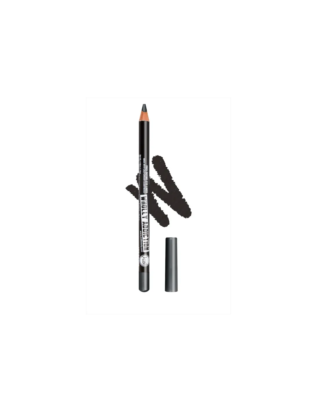 J.CAT BEAUTY J.CAT BEAUTY Jcat Eye Liner Wholly Addict Farbe Coal schwarz Eyeliner