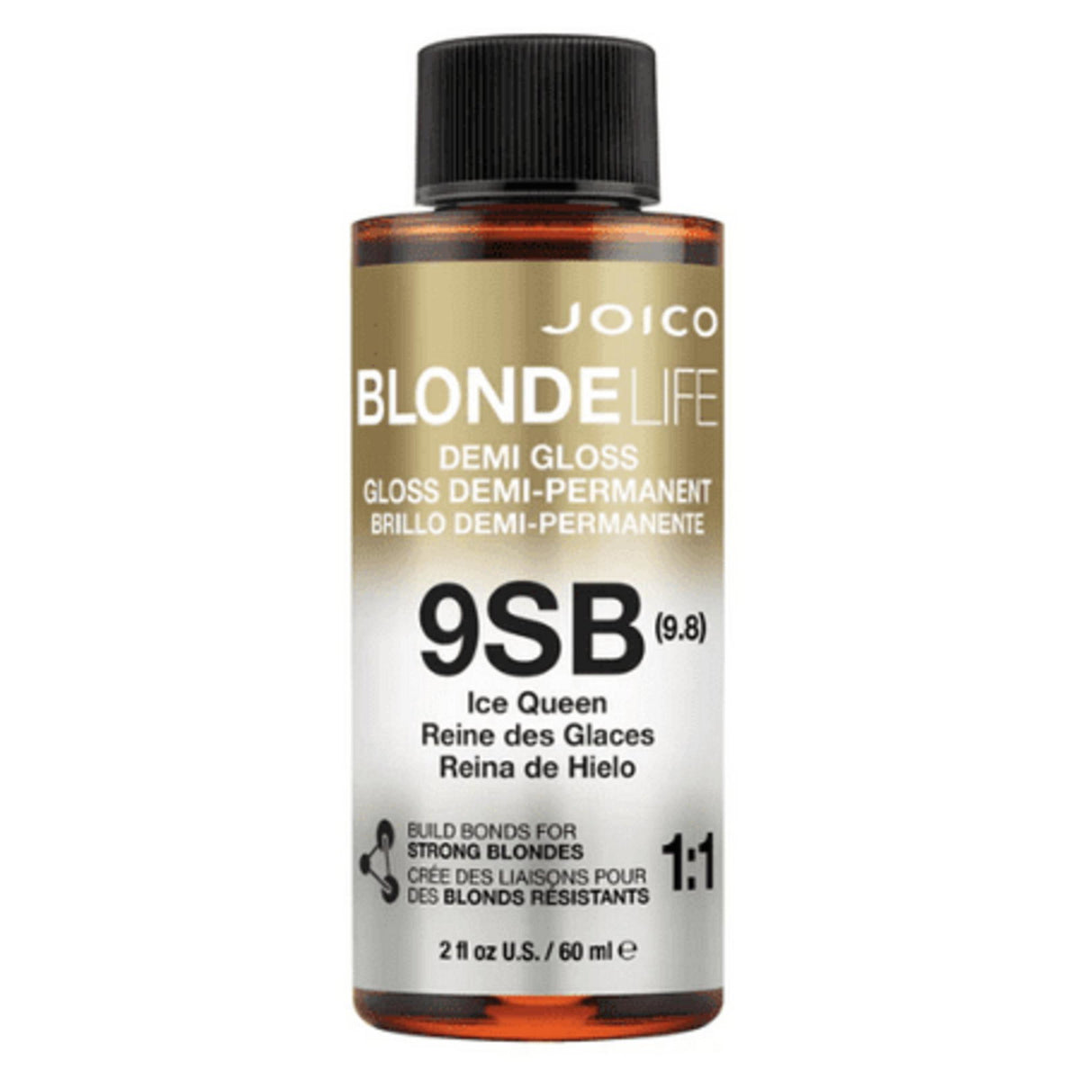 Joico, Blonde Life, Demi-permanente Haarfarbe, 9SB Silver Blue, 60 ml