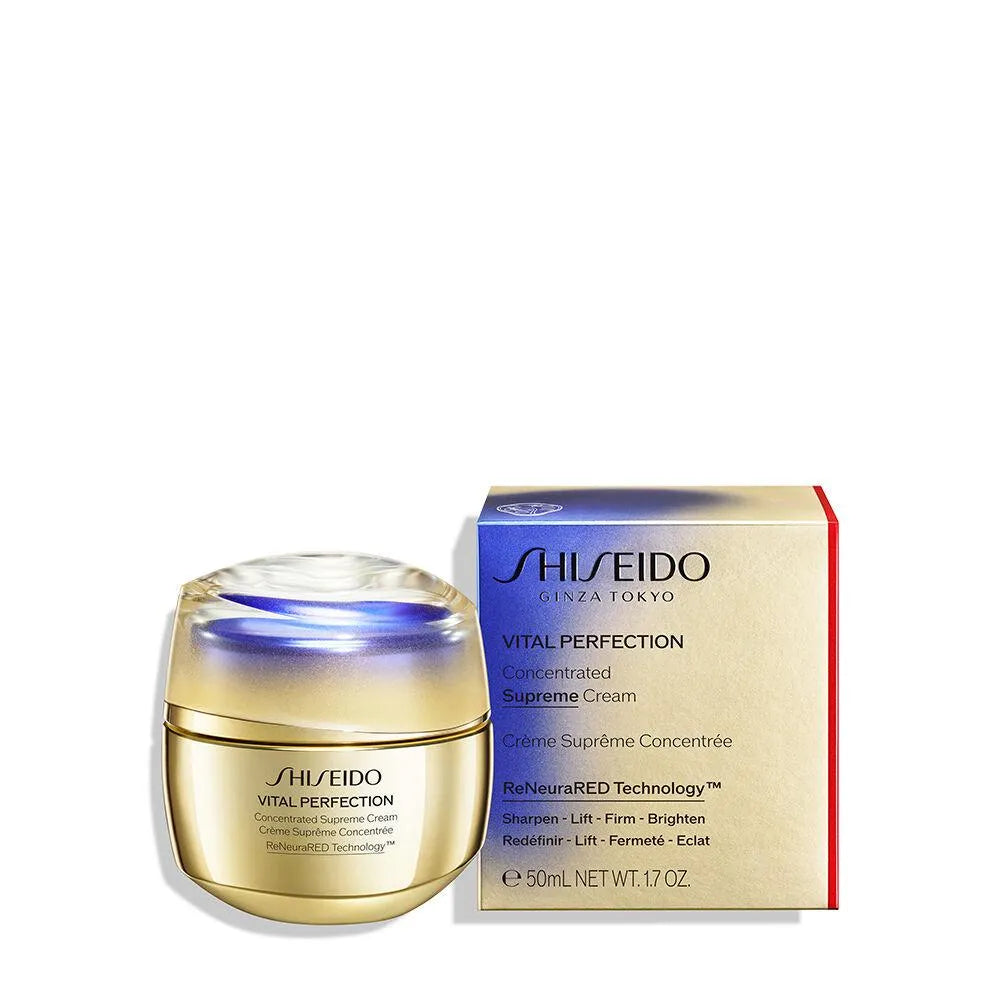 SHISEIDO SHISEIDO Vital Perfection Crema Suprema Concentrada 50 ml Gesichtscreme Kosmetik