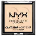 Nyx Can't Stop Won't Stop Mattifying Puder Light Medium